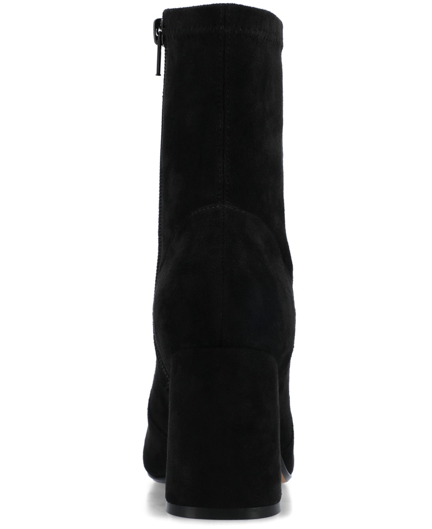 Женские ботинки Journee Collection Vivia Block Heel Dress Booties, цвет: Чёрный — фото 3