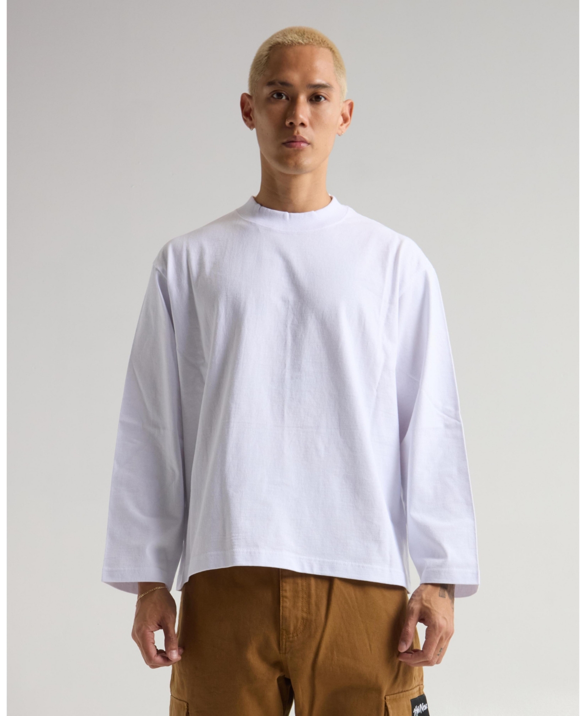 Men's Oversize Longsleeve - White