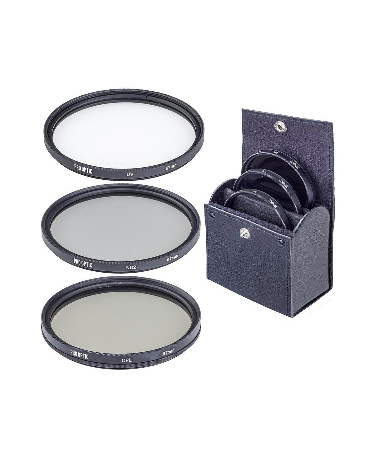 Panasonic Lumix S 50mm f/1.8 Lens for L Mount, Bundle with ProOptic 67mm Filter Kit, Pouch, Lens Cleaner, Lens Wrap, Cleaning Kit, Lens Cap Tether