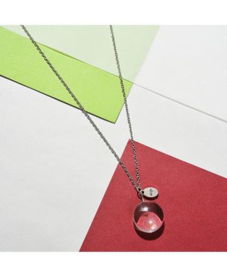 Women's Silver Plated Designer Pendant Chain