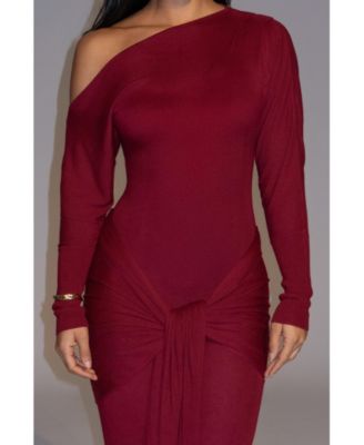 Women's Dawn Drape Maxi Dress