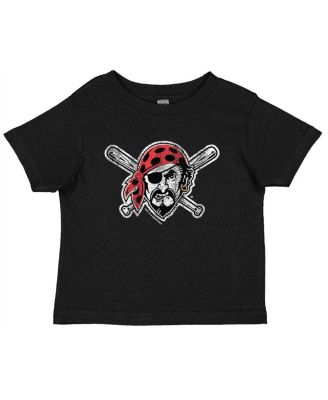 Toddler 2-Pack Black/Heather Gray Pittsburgh Pirates Cooperstown Collection T-Shirt Set
