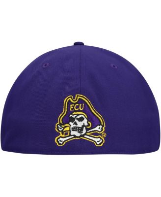 Men's Purple ECU Pirates on Field Fitted Hat