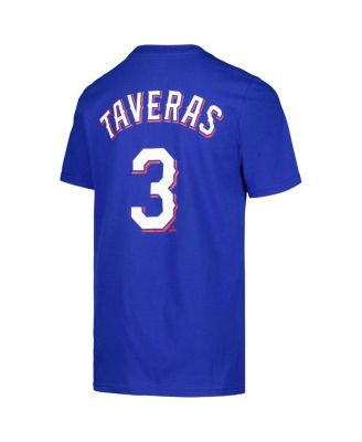 Big Boys and Girls Leody Taveras Royal Texas Rangers Name Number T-Shirt