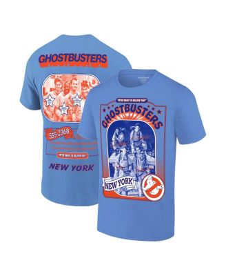 Ripple Junction - Men's Royal Ghostbusters New York Baseball T-Shirt