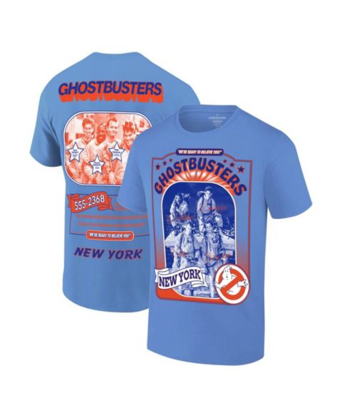 Мужская футболка Ripple Junction Royal Ghostbusters New York Baseball