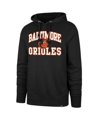 Men's Black Baltimore Orioles Velocity Headline Pullover Hoodie