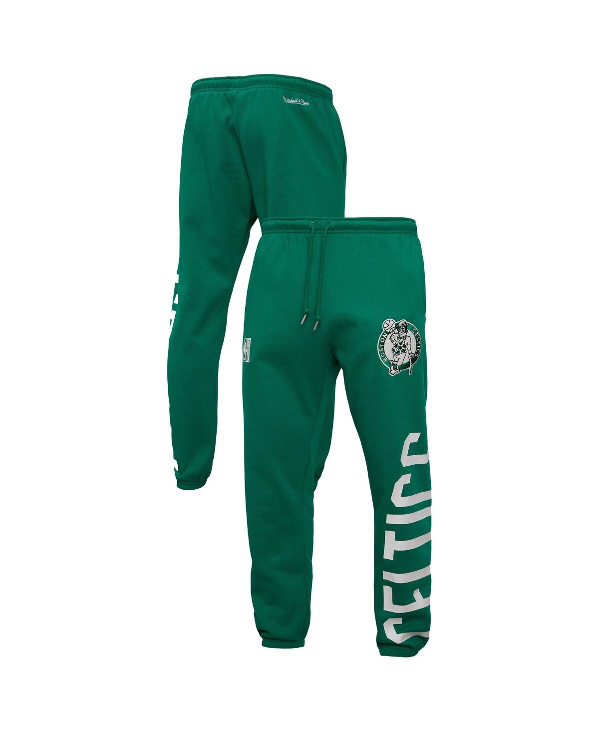 Men's Kelly Green Boston Celtics Hardwood Classics Team Origins Pants - Kelly Green