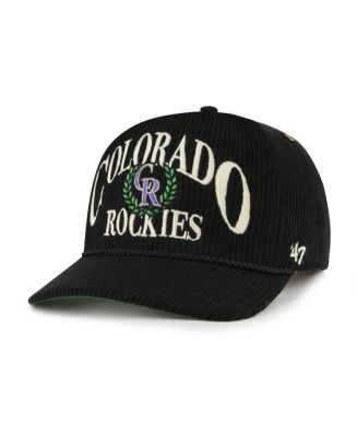 '47 Brand Men's Black Colorado Rockies Pitchout Rope Hitch Adjustable ...