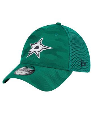 New Era - Men's Kelly Green Dallas Stars Active Subtle Camo 39THIRTY Flex Hat