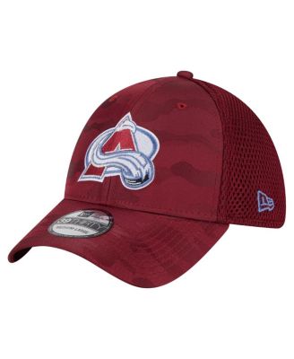 New Era - Men's Burgundy Colorado Avalanche Active Subtle Camo 39THIRTY Flex Hat