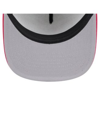 Men's White/Red Boston Red Sox Retro Script Trucker 9FIFTY Snapback Hat