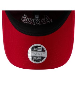 Women's Red Los Angeles Angels Corduroy 9TWENTY Adjustable Hat