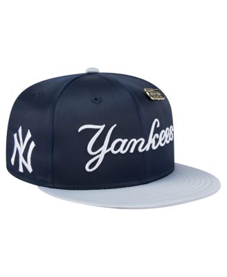 New Era - Men's Navy/Gray New York Yankees Satin 59FIFTY Fitted Hat