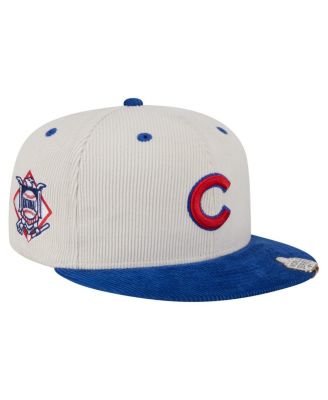 New Era - Men's Cream/Royal Chicago Cubs Two-Tone Corduroy 59FIFTY Fitted Hat