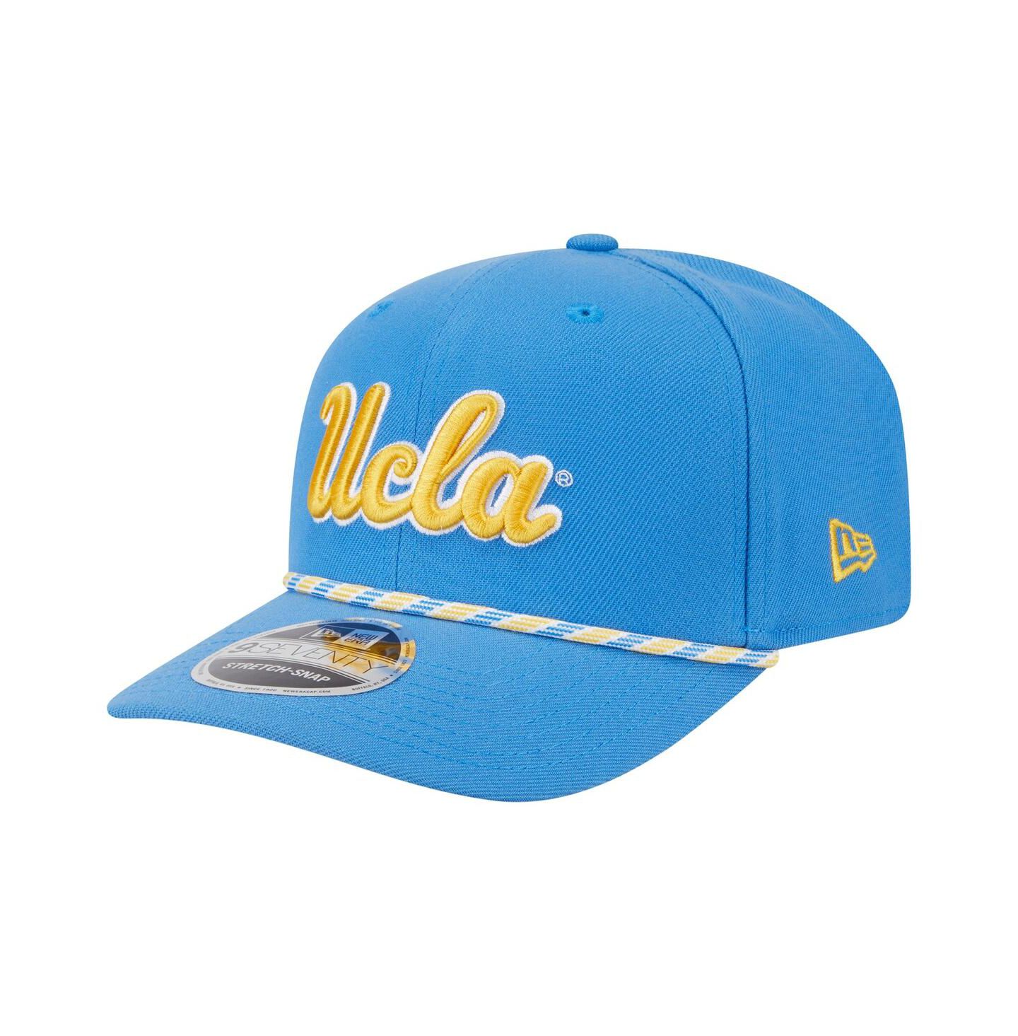 Мужской головной убор New Era Blue Ucla Bruins Game Day Multi-Rope 9SEVENTY Stretch-Snap Hat — фото 1