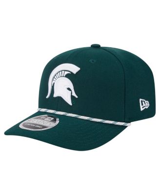 New Era - Men's Green Michigan State Spartans Gameday Multi-Rope 9SEVENTY Stretch-Snap Hat