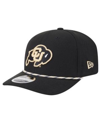 New Era - Men's Black Colorado Buffaloes Game Day Multi-Rope 9SEVENTY Stretch-Snap Hat