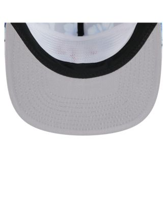 Men's Royal Texas Rangers Adventure Pattern Golfer Trucker Snapback Hat