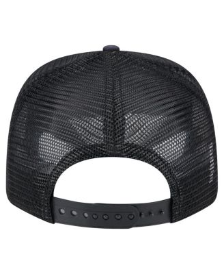 Men's Black Baltimore Orioles Adventure Drinks Pattern 9SEVENTY Stretch-Snap Hat