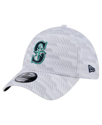 New Era - Men's White Seattle Mariners Graded 39THIRTY Flex Hat