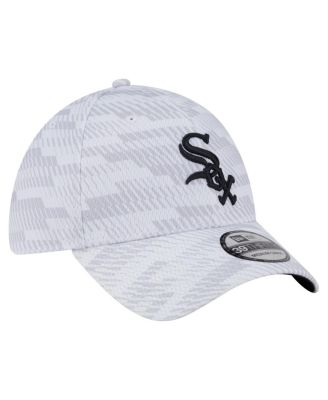 Men's White Chicago White Sox Graded 39THIRTY Stretch Fit Hat