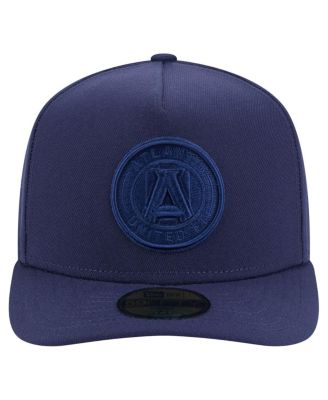 Men's Navy Atlanta United FC Color Pack A-Frame 59FIFTY Fitted Hat