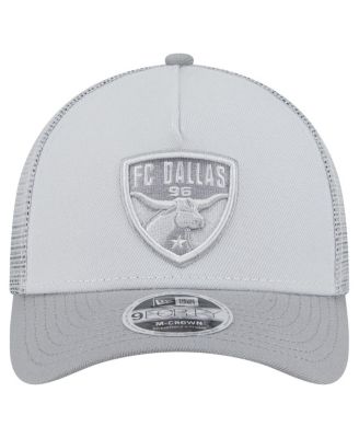Men's Gray FC Dallas Color Pack 9FORTY A-Frame Adjustable Trucker Hat