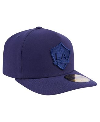Men's Navy LA Galaxy Color Pack A-Frame 59FIFTY Fitted Hat