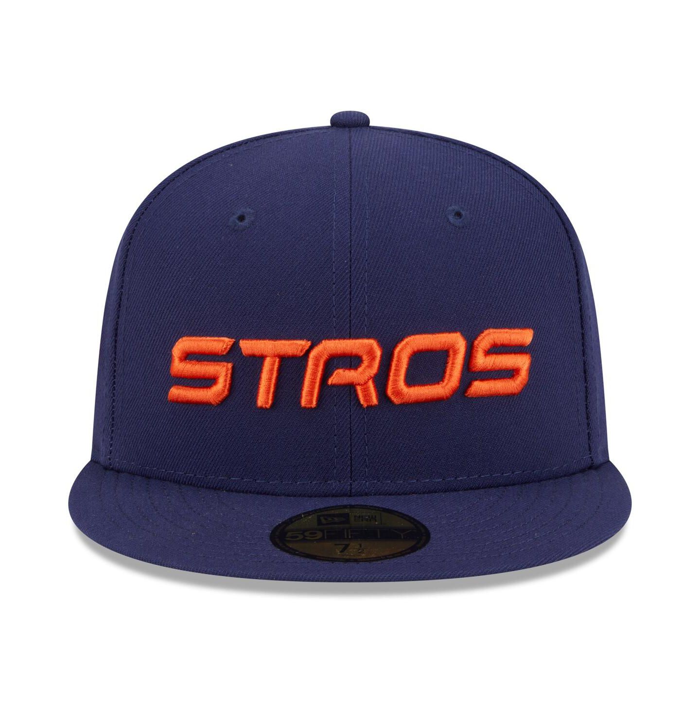 Мужские головные уборы New Era Navy Houston Astros 2025 City Connect Fan Pack 59FIFTY Fitted Hat — фото 2