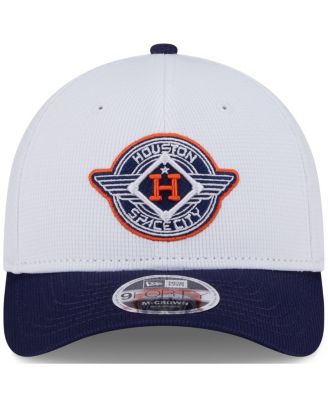 Men's White/Navy Houston Astros 2025 City Connect Batting Practice 9FORTY Adjustable Hat