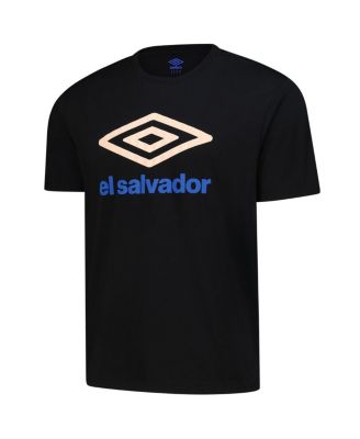 Men's Black El Salvador National Team Graphic T-Shirt