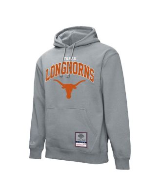 Men's Heather Gray Texas Longhorns Classic Arch Pullover Hoodie