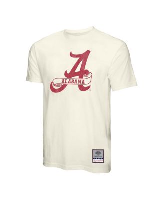 Men's Cream Alabama Crimson Tide Vintage Tone T-Shirt