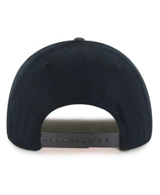 Men's Black/Charcoal Vegas Golden Knights Drop Shadow Rope Hitch Adjustable Hat