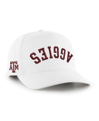 '47 Brand - Men's White Texas A & M Aggies Flip Script Hitch Adjustable Hat