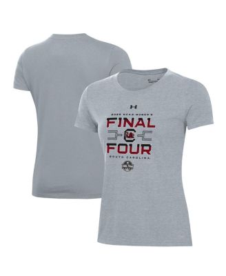 Under Armour - Women's Gray South Carolina Gamecocks 2025 NCAA Women's Basketball Tournament March Madness Final Four Regional s Locker Room T-Shirt