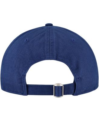 Men's and Women's Navy Kentucky Derby Horseshoe and Rose Adjustable Hat