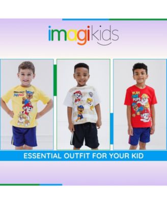 Toddler Boys T-Shirt and Mesh Basketball Shorts Outfit Set