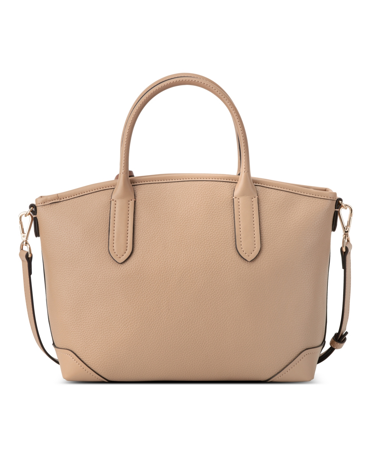 Nine West Piera Large Satchel Bag In Khaki