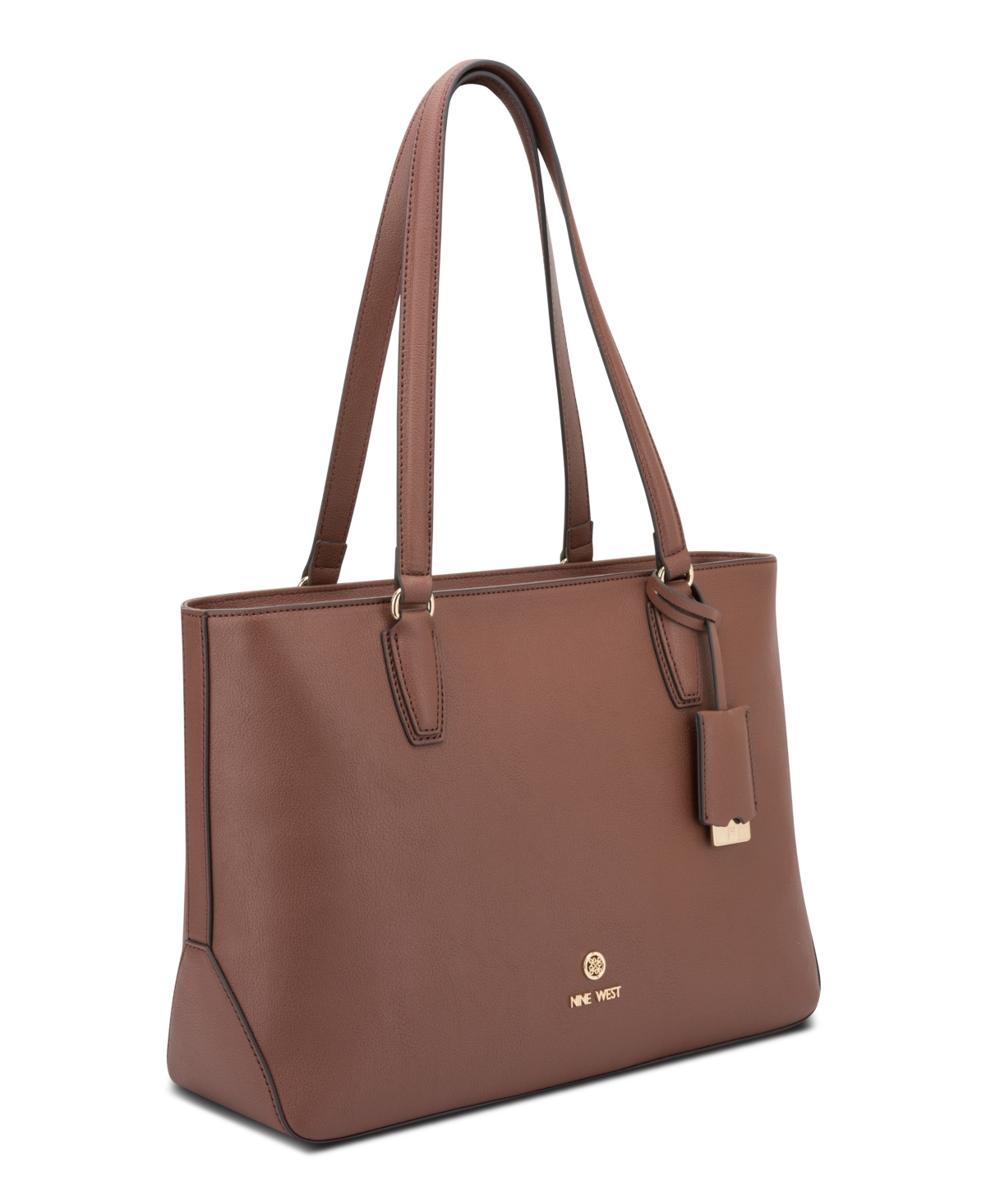 Nine West Lakelyn Large Tote Bag In Mahogany