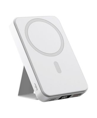 10000mAh Portable Magnetic Wireless Charge Power Bank w/ Phones Stand