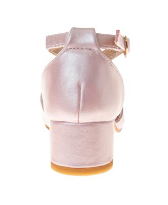 Little and Big Girls Low Heeled Dress Shoe