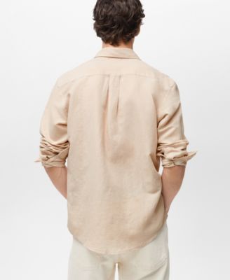 Men's Classic-Fit Linen Shirt