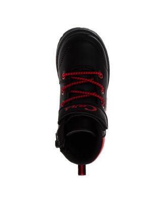 Toddler Boys Cars Hook and Loop Casual Boots