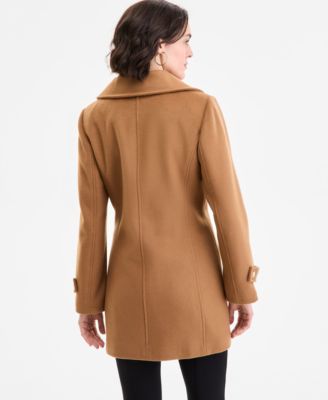 Women's Collared Zip-Front Coat