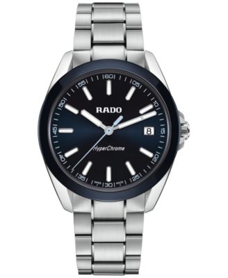 Rado - Men's Swiss HyperChrome Stainless Steel Bracelet Watch 42mm