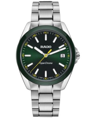 Rado - Men's Swiss HyperChrome Stainless Steel Bracelet Watch 42mm
