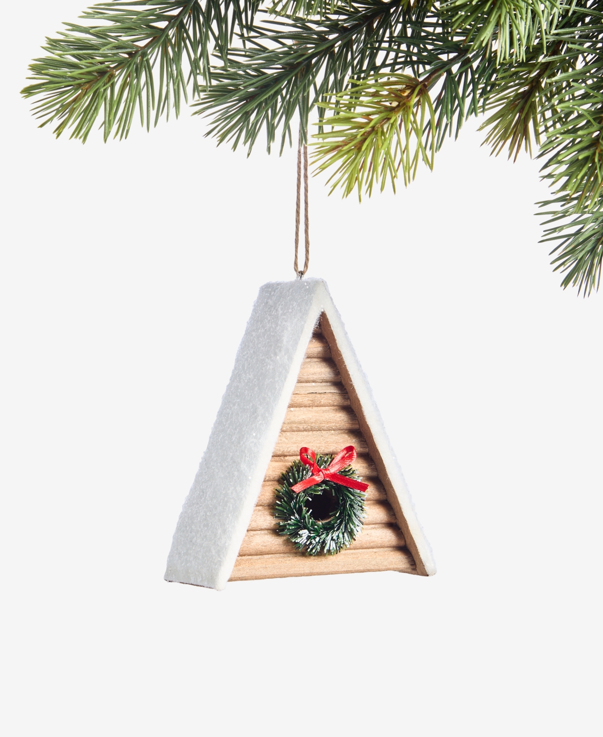 Holiday Lane Nordic Wonderland Birdhouse Ornament, Macy's Exclusive In Multi