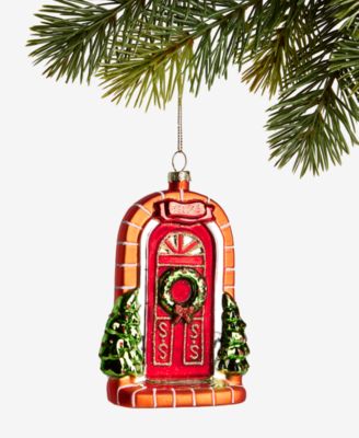 Holiday Lane - Our First Home 2025 Glass Door Ornament